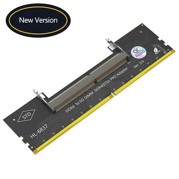 DDR4 SO ‐ DIMM Sang Máy Tính Để Bàn DIMM Bộ Chuyển Đổi Thẻ Laptop DDR4 RAM Sang Máy Tính Để Bàn Hỗ Trợ 2133 2400 2666 3200 MHz Bộ Chuyển Đổi RAM STD