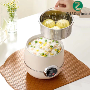 ZHAOcaimao Nồi cơm điện ZHAOCAIMAO, Nồi chống dính Nồi cơm điện Mini nhỏ, Nồi cơm điện đa chức năng thông minh đa chức năng thông minh sử dụng tại nhà