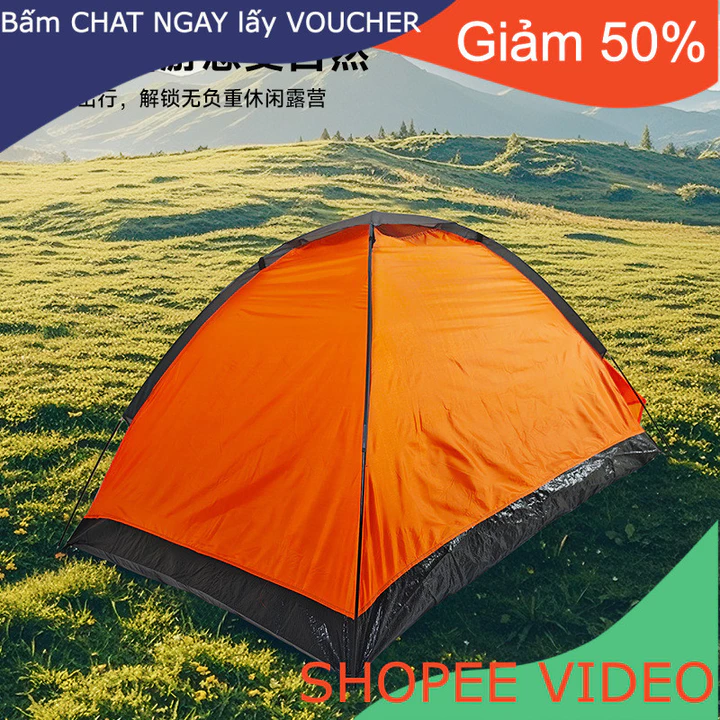 Lều cắm trại ngoài trời dành cho hai , đồ dùng cắm trại bãi biển, lều cắm trại một lớp cho 3-4 người – 2