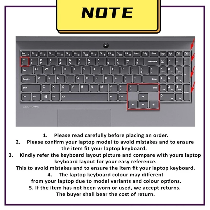 Dành cho Lenovo Legion 5 15 / Legion 5Pi 15 / Legion 5i 15 / Legion 7 15 Legion 7i 15 15.6 "Slim 7i S7i 15 / Legion 5 pro Gen 6 / Legion 7 16 Vỏ bảo vệ máy tính xách tay silicon Vỏ bàn phím [CÓ THỂ