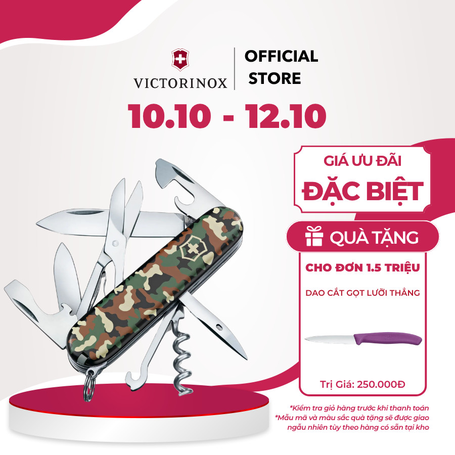 Dao xếp đa năng Climber 91 mm Victorinox Thụy Sỹ