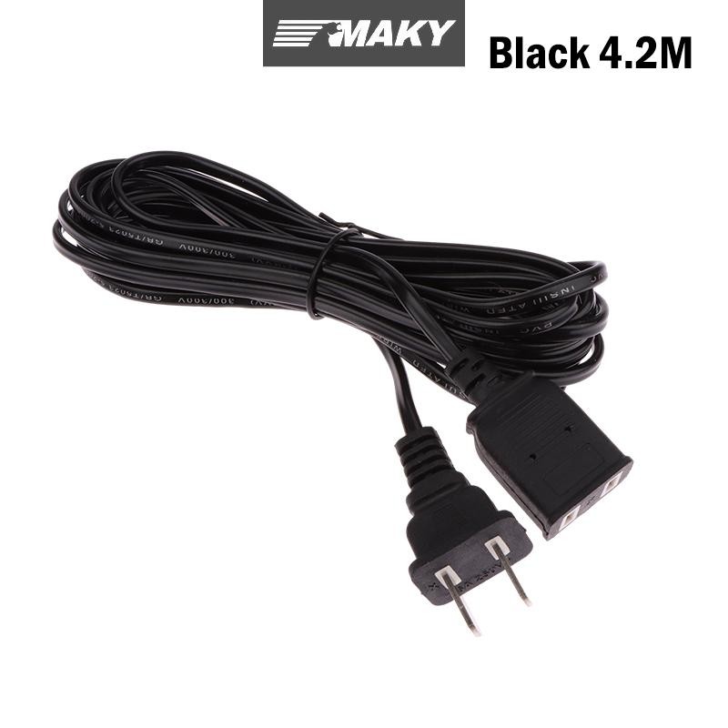 Newwellknownepic 1.5 / 2 / 2.5 / 4M Dây Nguồn Nối Dài Nam Dây Nối Dài 2 Pin Có Nút Bật / Tắt Dây Cáp VN