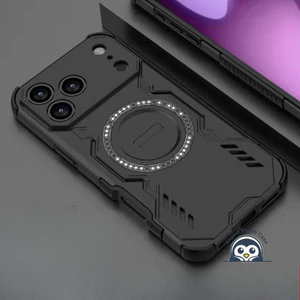 Vỏ Điện Thoại Từ Tính Tản Nhiệt Giáp Cho iQOO Z10 Turbo Pro Plus Lite Z10X S30 Pro Mini X200 FE 5G 4G Vỏ Đơn Giản Phong Cách Mech Kinh Doanh Chống Rơi Vỏ Mềm Chống Sốc