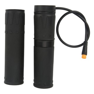 Tay ga FT-158X cho xe đạp điện, tương thích 24-72V, tay lái cao su 22,2mm màu đen, bộ điều khiển tăng tốc