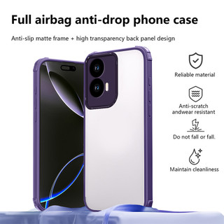 Ốp lưng Motorola Moto G04 G24 E14 G04S G04 XT2421-2 G24 XT2423-1 Đệm khí bốn góc trong suốt cao cấp bảo vệ vỏ mềm chống sốc