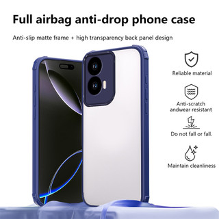 Ốp lưng Motorola Moto G04 G24 E14 G04S G04 XT2421-2 G24 XT2423-1 Đệm khí bốn góc trong suốt cao cấp bảo vệ vỏ mềm chống sốc