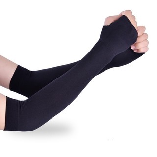Găng Tay Chống Nắng Xỏ Ngón Co Giãn - Thiết Kế Unisex Thoáng Mát - Ôm Tay Nhẹ Nhàng Không Hầm Bí - Phù Hợp Đạp Xe & Hoạt