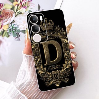 Dành Cho Vivo Y19s 4G V2419 Vỏ Cao Cấp Chữ Cái Silicon Mềm TPU Cặp Đôi Ốp lưng Vivo Y29 5G V2420 Y 19s Ốp Lưng