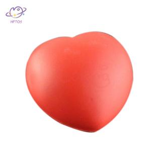 HFTOY 1 X Tập thể dục hình trái tim Giảm căng thẳng Bóp cao su đàn hồi Bọt mềm ~