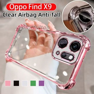 Vỏ Oppo FindX9s Cho Oppo Find X9s Pro X9Pro FindX9Ultra 5G Mạ Silicon TPU Mềm Chống Sốc Trong Suốt Vỏ Điện Thoại Mềm Chống Rơi Rơi Bảo Vệ Toàn Diện Ốp Lưng
