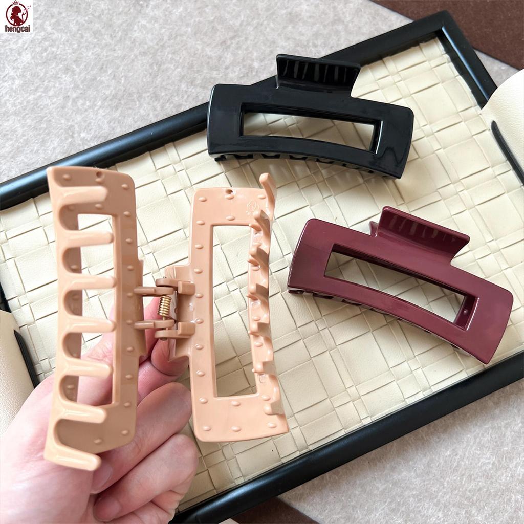 Kẹp Tóc Cá Mập Silicone - Phù Hợp Cho Tóc Dày và Mượt, Dùng Trong Thể Thao và Hàng Ngày