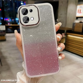 Ốp điện thoại Oppo A6X Colorfultoo cho Oppo A6 Pro A 6 Pro A6pro OppoA6Pro A6X 4G 5G 2025 Mỏng Đơn Giản Bling Lấp Lánh Mềm TPU Ốp lưng Silicon Trong Suốt Chống Sốc