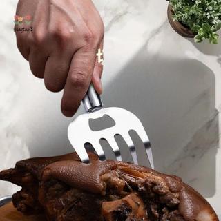 Pengtao13 Móng Vuốt Cắt Thép Không Gỉ Công Thái Thực Phẩm Cắt Nĩa Dụng Cụ Nhà Bếp Cách Nhiệt Dễ Dàng Cắt Gà Và Thịt Bò Để Nướng Mới