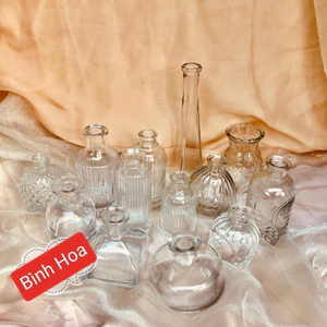 Bình hoa mini bằng thủy tinh Bắc Âu siêu xinh - FE123