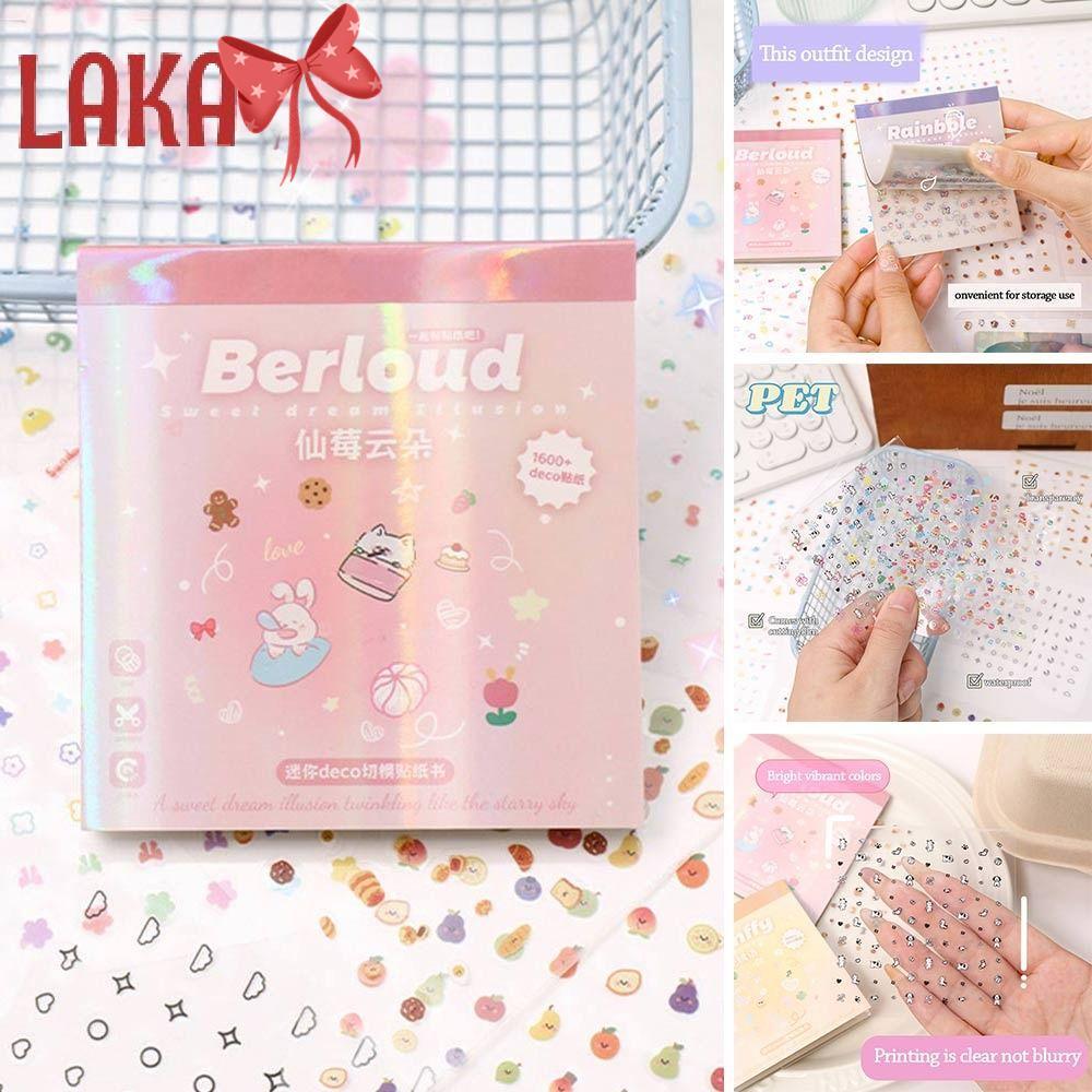 LAKA 24 Cái / bộ Miếng Dán Cốc, Miếng Dán Móng Tay Không-Repeat Dập Nổi Mềm, Đề Can Làm Móng Tay Đa Năng Tự Dính Thời Trang Để Trang Trí Móng Tay Nghệ Thuật