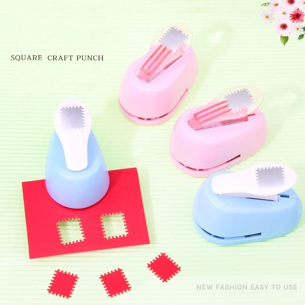 MONOSTYLE Stamp Border Punch, Máy dập nổi tem tiết kiệm nhân công thủ công, Embosser Tem di động tinh tế Máy đục lỗ để thủ công giấy Scrapbooking