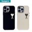 Ốp Điện Thoại IBumpers Thư Trái Tim Tối Giản Họa Tiết Một Silicon Mềm Cao Cấp Chống Sốc Cho iPhone 11 12 13 14 15 16 17 Pro Max IP 7 8 Plus Iphon X XS XR Xs max