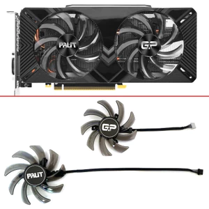 I 【 85mm 4pin GA91S2U RTX 2060 Quạt Làm Mát GPU Thay Thế Cho Palit GeForce RTX 2070 2060 Dual Gaming Pro OC Graphics Card Fan 】 *
