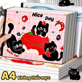 Vở vẽ A4 cho học sinh mỹ thuật cấp 1 8 quyển giấy dày tranh hoạt hình đáng yêu chất lượng giá tốt
