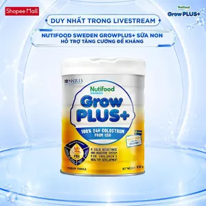 Sữa Bột Nutifood GrowPLUS+ Sữa Non Tăng Đề Kháng 800g - Tăng Cường Hệ Miễn Dịch, Tiêu Hóa