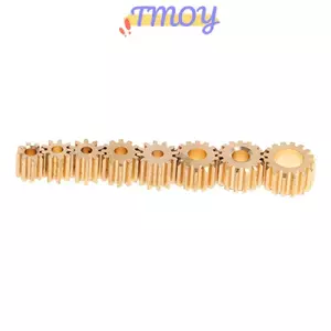 TMOY 0.5M Modulus 8T 9T 10T 11T 12T 14T 15T 16T Răng Đồng Truyền Gear Cho Trục Truyền Bánh Răng Phù Hợp Với 1.98MM 2.3mm 3.17MM 3MM 5MM Trục TMOY