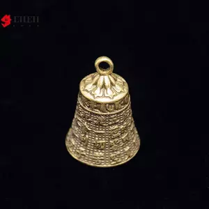 Nút đúc thủ công bằng đồng thau Chuông gió Chuông đồng Tây Tạng Quà tặng sáng tạo VN