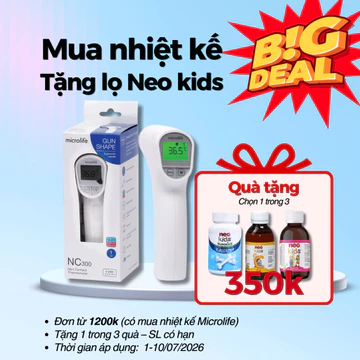 [Chính hãng]Nhiệt Kế Hồng Ngoại Đo Trán MICROLIFE NC300 Công Nghệ Cảm Biến Nhiệt Hồng Ngoại BH 2 Năm