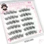 Lông mi giả uốn tóc C màu đen tự nhiên - Lông mịn nhẹ 9-12mm Chiều dài hỗn hợp
