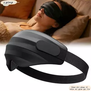 CPINCP Ánh Sáng Chặn Mắt, Ngủ Không Áp Lực Lập Thể, Di Động Có Thể Điều Chỉnh Hỗ Trợ Giấc Ngủ Giảm Áp Lực Bịt Mắt Unisex