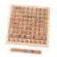 Đồ chơi học tập Montessori 99 Bàn nhân cho trẻ em Toán học Thực hành số học Quà tặng giáo dục cho trẻ mới biết đi tại nhà từ 3 tuổi trở lên