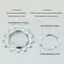 TMOY 13T / 14T / 15T / 16T / 17T / 18T Bánh Răng Cố Định 1 Tốc Độ Bánh Xe Đạp Cogs Sproet Loing Cho Cố Định Tra Bike Hub TMOY