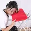 TMOY 47 * 30cm Di Động Gấp Không Khí Bơm Hơi Gối Du Lịch Ngoài Trời Nhà Gối Mềm TMOY