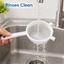 Dụng cụ lọc bằng nhựa nhẹ Dụng cụ lọc lưới nhà bếp thìa tưới nước để thoát nước với hình dạng nhỏ gọn và
