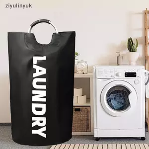 Ziyulinyuk 90L Siêu Giặt Giỏ Vải Oxford Túi Giặt Chống Thấm Nước Có Tay Cầm Giỏ VN