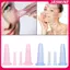 JASMINE 4 Cốc Massage Silicon, Dành Cho Cơ Thể Fac Ne Massage Mắt Hút Chân Không Chăm Sóc Da Mặt Cơ Thể, Dụng Cụ Làm Đẹp Chống Lão Hóa JASMINE