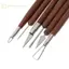 GE 6 Chiếc Đất Sét Điêu Khắc Sáp Khắc Đồ Gốm DIY Dụng Cụ Shapers Polymer Mô Hình Quà Tặng VN