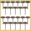 150 Chiếc Sofa Tack Hạng Nặng Tacks Trang Trí Vintage Bọc Đồng Phẳng Cho Đồ Nội Thất Gỗ Phụ Kiện khxinggao