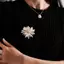 MYPANDA Thời Trang Mori Hoa Thổ Cẩm Cho Bé Gái Nữ Hoa Huy Hiệu Bapa Phù Hợp Với Jaet Quần Áo Men Chân Corsage Đảng Quà Tặng.