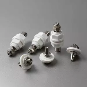 GE 1 / 3 Cặp 18650 Đầu dò thử nghiệm 20A Đầu dò Pin mạ vàng Đồng Pin sạc tích cực Nagetive VN