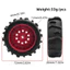 4 72mm 12mm Hex Khóa Học Ngắn Xe Tải Cát Lốp Cho Arrma 1 / 16 Mini MOJAVE GROM Lốp Nước RC Xe Nâng Cấp Phần Acce
