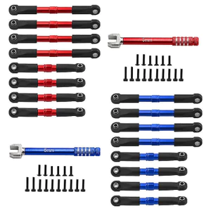 1 Bộ Kim Loại Trước Và Sau Ngón Chân Liên Kết Với Quả Bóng Rỗng 7018 7038 Cho TRXS 1 / 16 Slash RC Xe Nâng Cấp Phần Phụ Kiện