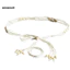 MIC _ Bohemia Hạt Handmade Dây Bện Nữ Thắt Lưng Dây Đeo Đầm Slim Dây Thắt Lưng