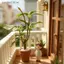 Cây trồng trong chậu nhân tạo Mini thực tế SRVN có trang trí chậu đất nung cho nhà búp bê Vườn phong cảnh cổ tích Các dự án thủ công DIY.
