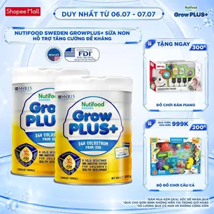 Combo 2 Sữa non GrowPLUS+ trên 1 tuổi Singapore tăng cường hệ miễn dịch và hấp thu chất dinh dưỡng (2lon x Lon 800g)