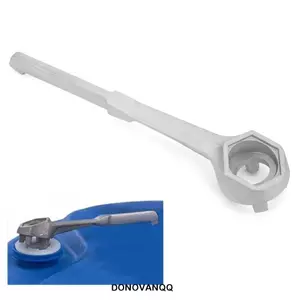 Cờ lê trống DONOVANQQ, Cờ lê Bung chắc chắn thực tế, Dụng cụ mở trống đa năng bằng nhôm trống Gallon Thùng 55 gallon