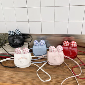 Túi Điện Thoại Di Động Kẻ Sọc Bướm Túi Nhỏ Thời Trang Dễ Thương Mini Yên Túi Thời Trang Đeo Ngang Túi Đựng Tiền Xu Túi Đeo Ngang SOFY