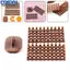 <cosyh>Printing Mould 100pcs 10X8X1cm Decorative Easy To Use Plastic Brand New