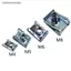 10 chiếc M4 / M5 / M6 / M8 Thép lò xo Loại chữ U Kẹp ren Reed Nuts cho ô tô Xe máy ATV FSI
