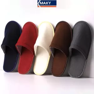 MAKY Dép EVA Thoải Mái Dùng Một Lần Cho Phòng Khách Sạn Nhẹ Chống Trơn Trượt Nhà Khách Sử Dụng VN