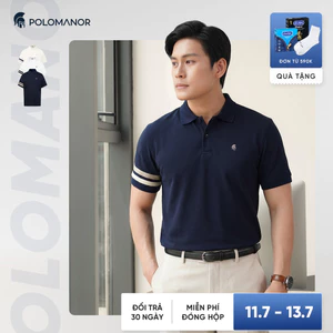 Áo polo nam cao cấp JAY, BST SÁNH ĐÔI, vải cá sấu cotton interlock, thanh lịch, sang trọng - POLOMANOR
